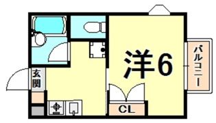 福来西宮北口の間取り画像