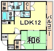 プレシードA・B棟の間取り画像