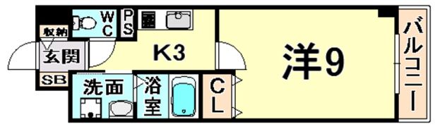 アーバングレースの間取り画像