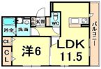 シリエジオ甲子園六番館の間取り画像