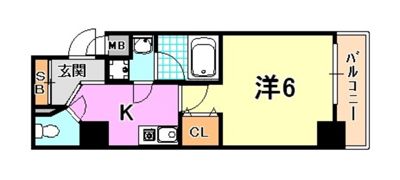KAISEI神戸海岸通の間取り画像