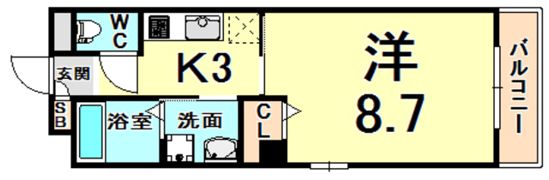 ステラハウス34の間取り画像