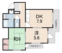 エスポワール武庫之荘IIの間取り画像