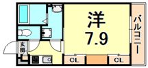 リブリ・門戸厄神の間取り画像