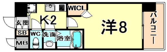 西宮ル モンド甲子園の間取り画像