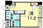 シャンブル杭瀬の間取り画像