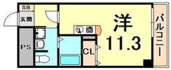 ディアコート西宮北口の間取り画像