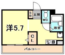 夙川ハイツAIOIの間取り画像