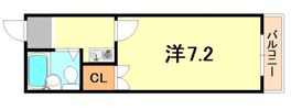 ラムール神戸の間取り画像