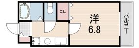 シャトラン弓木壱番館の間取り画像