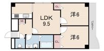 クレスト六甲の間取り画像