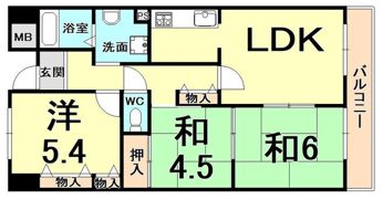 アンシャンテ21の間取り画像