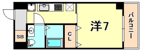 CITYSPIRE新神戸の間取り画像