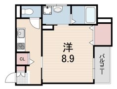 MIRAGE 武庫川の間取り画像