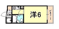 サンパレス甲子園の間取り画像