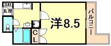 リッチライフ甲子園IIの間取り画像