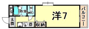 ハイツコンフォートの間取り画像