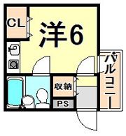 ステラハウス4－800の間取り画像