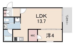 ウェルスクエア西宮甲東園の間取り画像