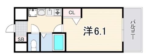 エステムコート神戸西IIの間取り画像