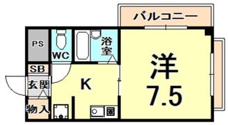 マンション23の間取り画像