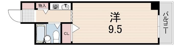 タケダビル95の間取り画像