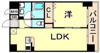 CITY SPIRE新神戸の間取り画像