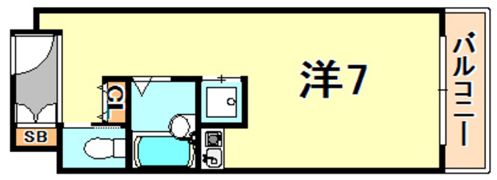 サムティ神戸浜崎通の間取り画像