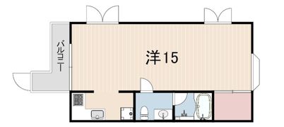 パラドス甲東園の間取り画像