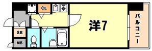 リーガル新神戸の間取り画像