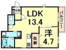 リタ・フレール一番町の間取り画像
