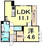 グリューネ塚口の間取り画像