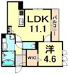 グリューネ塚口の間取り画像