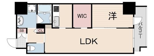 ZONNA神戸磯上通の間取り画像