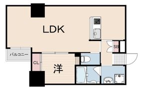 ZONNA神戸磯上通の間取り画像