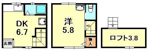 サンライトの間取り画像