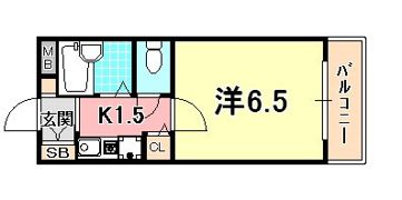 ドミール橘の間取り画像