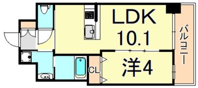 リエール武庫之荘の間取り画像