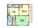 トリヴァンベール門前の間取り画像