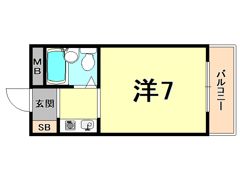 ジョイフル香枦園の間取り画像