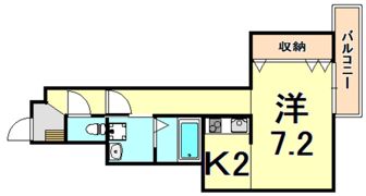 ソレイユ塚口の間取り画像