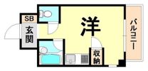 プロシード立花の間取り画像