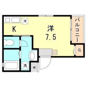 ワコーレヴィータ神戸上沢通サウスの間取り画像