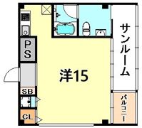 Y’SHOUSE三宮2の間取り画像