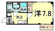 ロクサーヌ浜甲子園の間取り画像