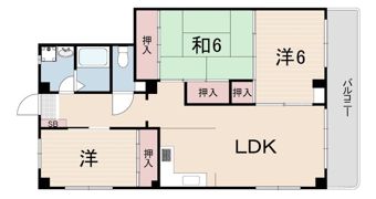 ドゥエリング北夙川の間取り画像