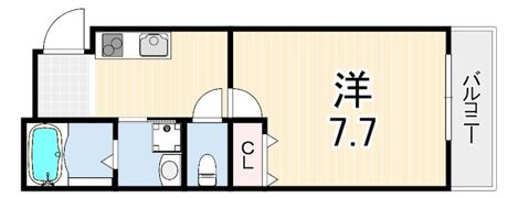 フジパレス西宮鳴尾V番館の間取り画像