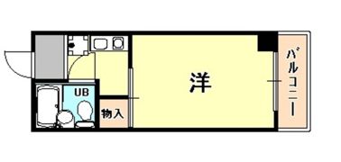 山手ダイヤハイツB棟の間取り画像