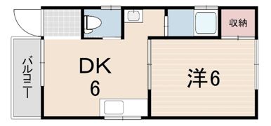 灘北キュービックの間取り画像