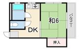 東豊ハイツ南七松の間取り画像